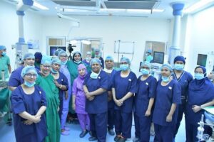 Hands on workshop on Advanced laparoscopic surgery in Apollo Imperial hospital in Chittagong organised by RCOG IRC Bangladesh. February 2025.